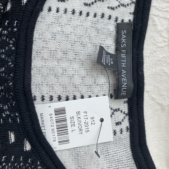 🌸NWT🌸 Saks Fifth Avenue sweater - Picture 8 of 9